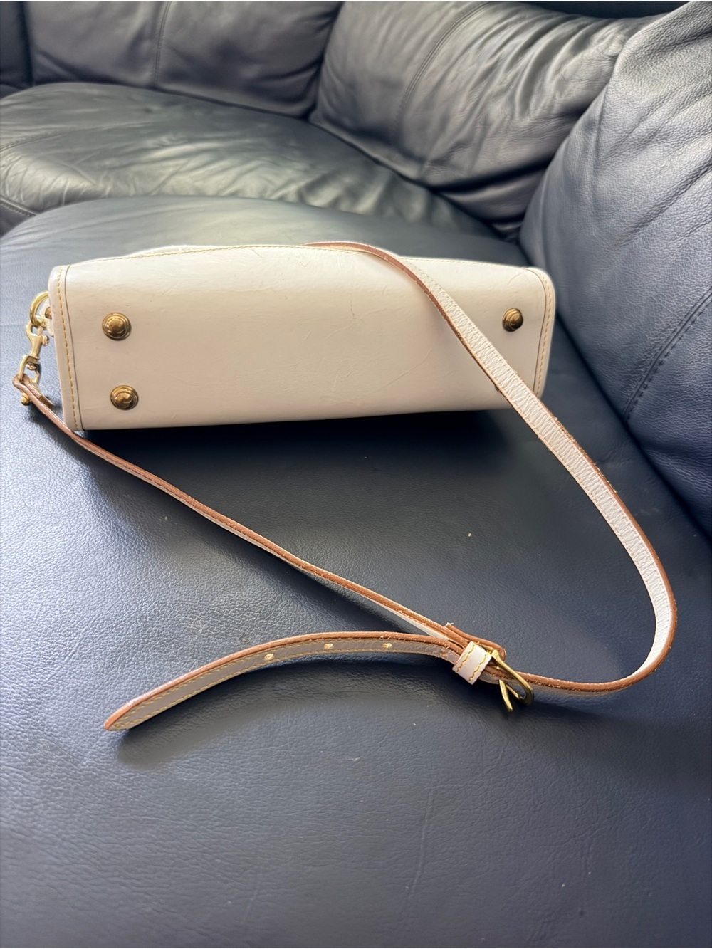 Dooney & Bourke Canvas/Leather Satchel Crossbody - Picture 5 of 5